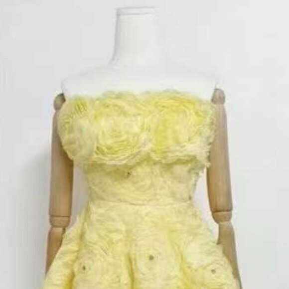 Zimmerman Embroidered Linen Midi Dress - Picture 3 of 4